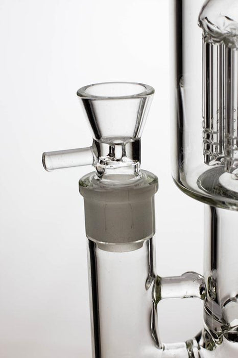 13" arms percolator and disc diffused bong with a splash guard- - One Wholesale