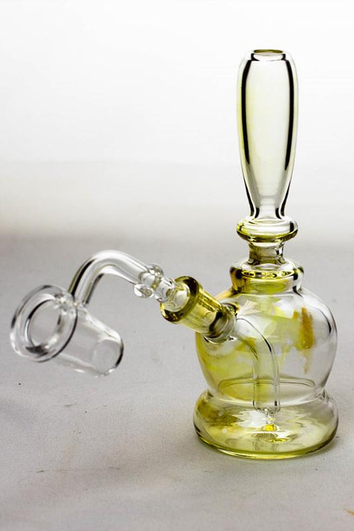 6" stem diffuser mini rig with a banger Rig ONE