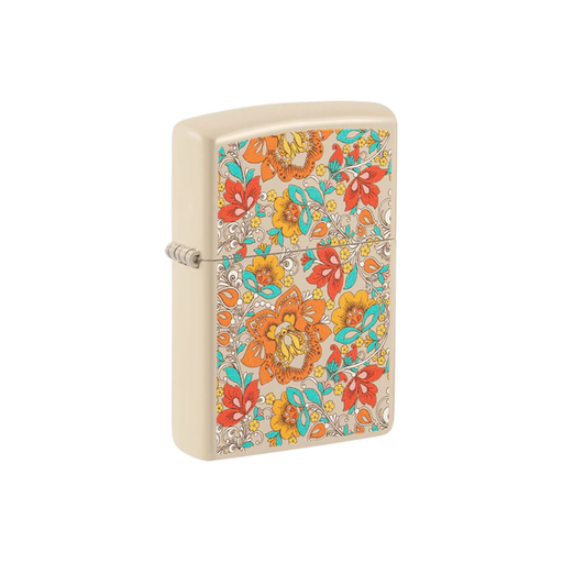 Zippo 49770 Vintage Floral Design Zippo Lighter ONE