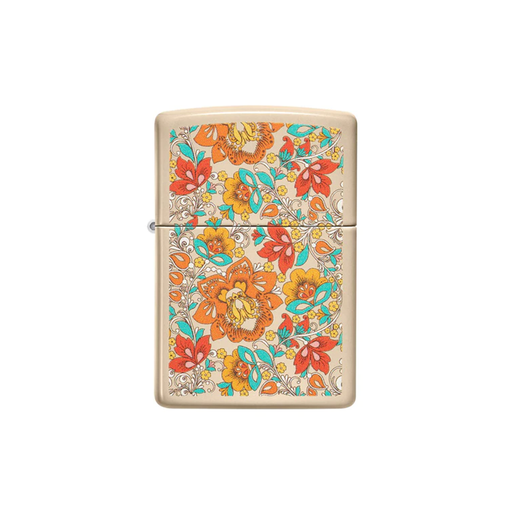 Zippo 49770 Vintage Floral Design Zippo Lighter ONE