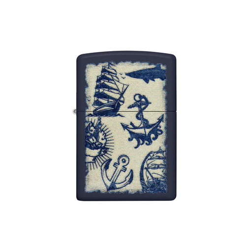 Zippo 49774 Nautical Design Zippo Lighter ONE