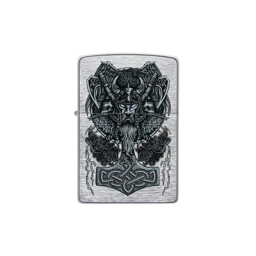 Zippo 49777 Viking Design Zippo Lighter ONE