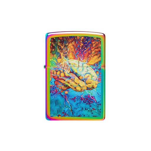 Zippo 49787 Psychedelic Brain Design Zippo Lighter ONE