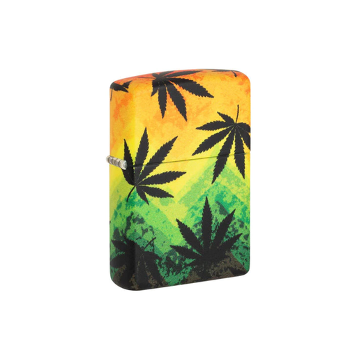 Zippo 49806 Cannabis Design Zippo Lighter ONE