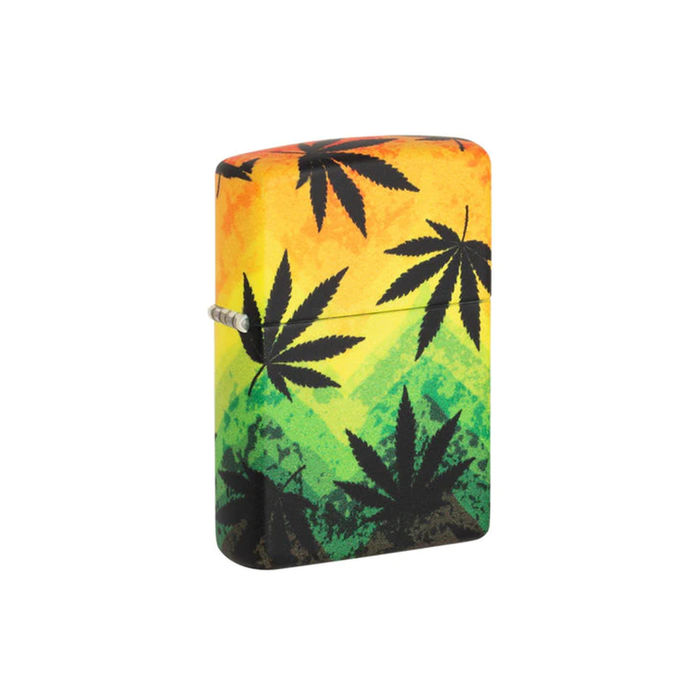 Zippo 49806 Cannabis Design Zippo Lighter ONE