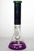 13.5" Genie 9 mm classic beaker bong with a silicone protector- - One Wholesale