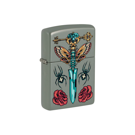 Zippo 49860 Gothic Dagger Design Zippo Lighter ONE