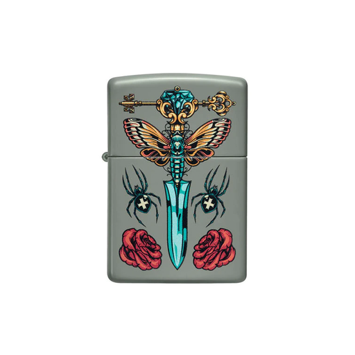 Zippo 49860 Gothic Dagger Design Zippo Lighter ONE
