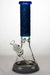 13.5" Genie 9 mm classic beaker bong with a silicone protector-Grey - One Wholesale