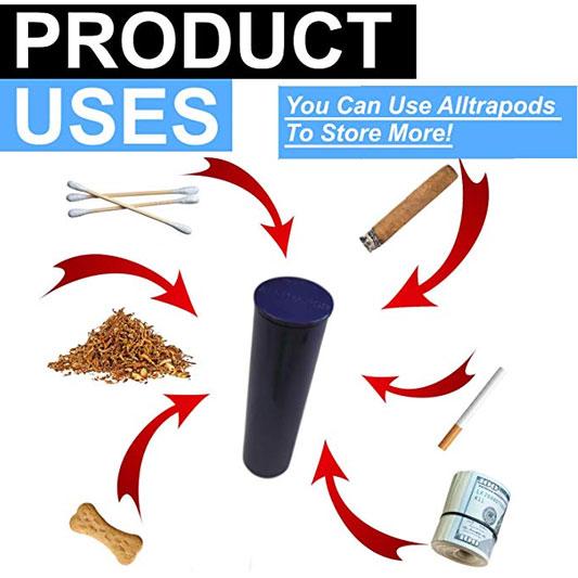Alltrapod - Fully Smell Proof, Water Proof Containers - Bundle of 6- - One Wholesale