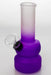 5" Two tone color glass water bong-Purple-4994 - One Wholesale