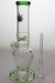 10" glass water pipe - Leaf- - One Wholesale