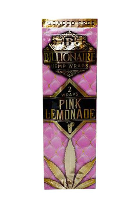 Billionaire Hemp Wraps 1 pack-Lemonade - One Wholesale