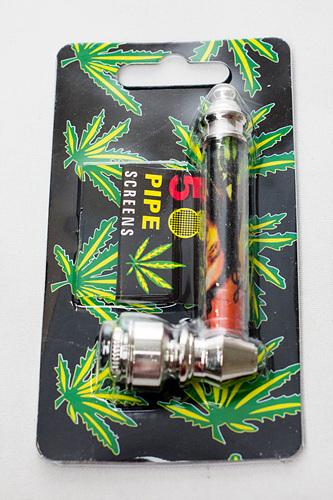 3" Metal Pipe with screen display box ( 255K ) Metal Pipe ONE