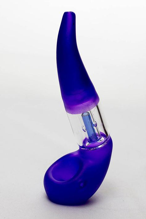 6" Sherlock dome percolator bubbler-Purple - One Wholesale