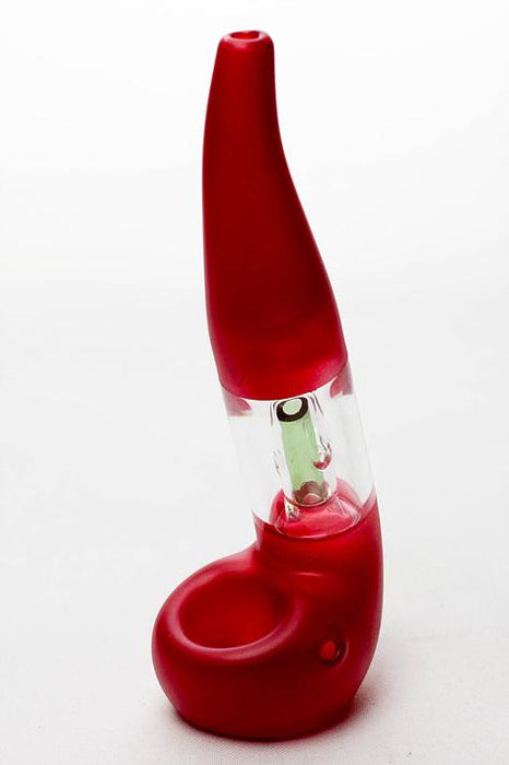 6" Sherlock dome percolator bubbler-Red - One Wholesale
