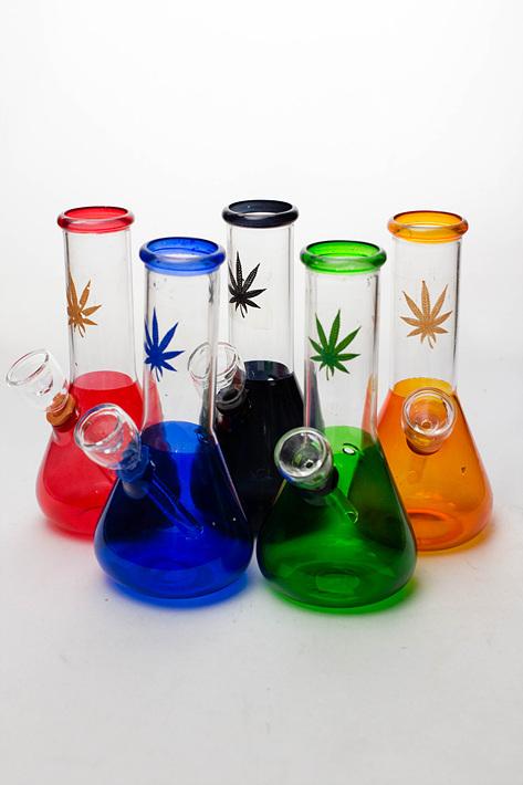 6" mini beaker glass water bong Beaker Bong ONE