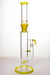 17"  Marble colours inline diffuser glass water bong-Yellow - One Wholesale