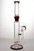 17"  Marble colours inline diffuser glass water bong-Red - One Wholesale