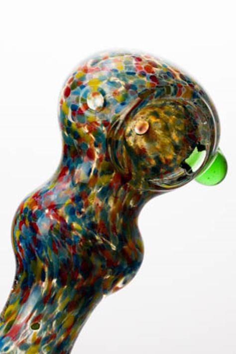 4" soft glass 5206 hand pipe Glass Pipe ONE