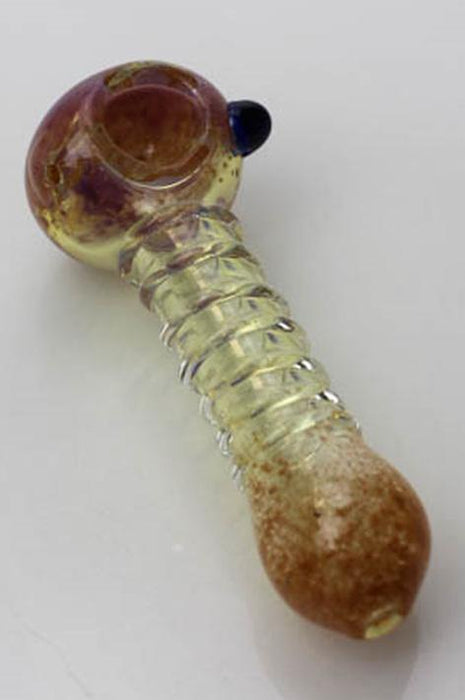 5" soft glass 5209 hand pipe- - One Wholesale
