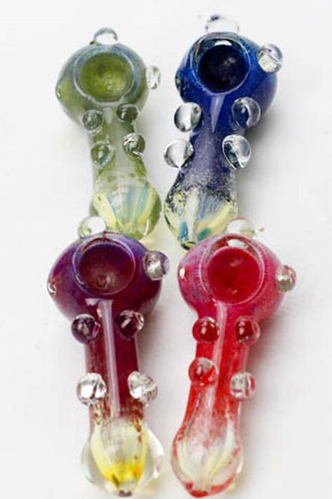 3.5" soft glass 5210 hand pipe- - One Wholesale