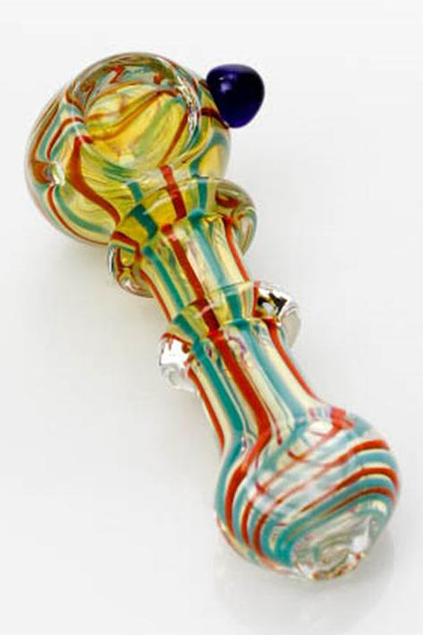 4.5" soft glass 5212 hand pipe- - One Wholesale