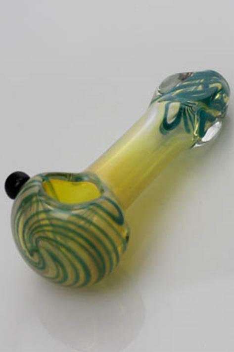 5" soft glass 5213 hand pipe Glass Pipe ONE