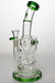 11" infyniti barrel diffuser water recycled bong-Green - One Wholesale
