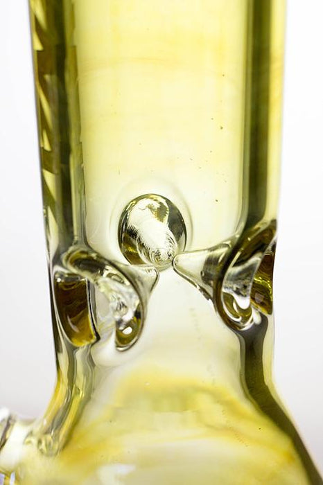 12" Arsenal 7 mm classic beaker fumed glass bong- - One Wholesale