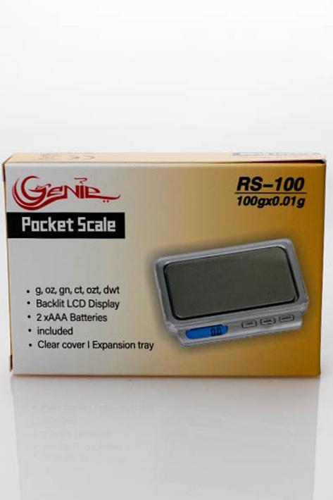 Genie  RS-100 pocket scale- - One Wholesale