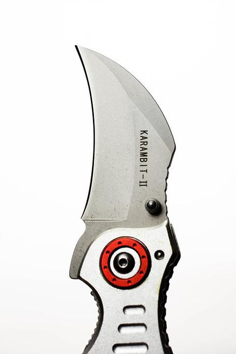 Super knife Karambit-II 3" Satin Blade- - One Wholesale
