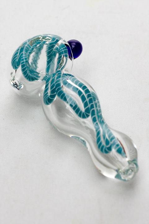3.5" soft glass 5282 hand pipe Glass Pipe ONE
