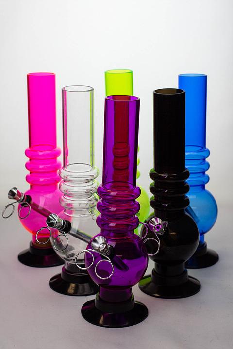 10" acrylic water pipe-MA02- - One Wholesale