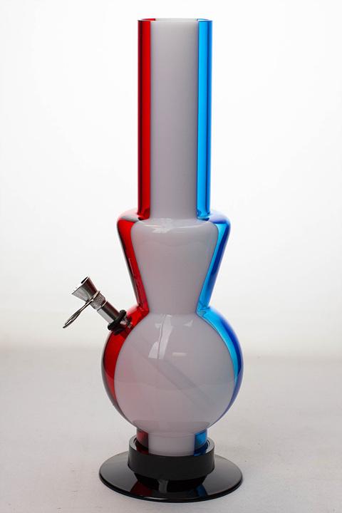 12 inches acrylic water pipe-FAK11D Beaker Bong ONE