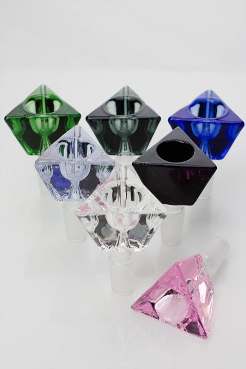 Triangular pyramid Glass bowl Bowl · Banger · Oil Burner ONE