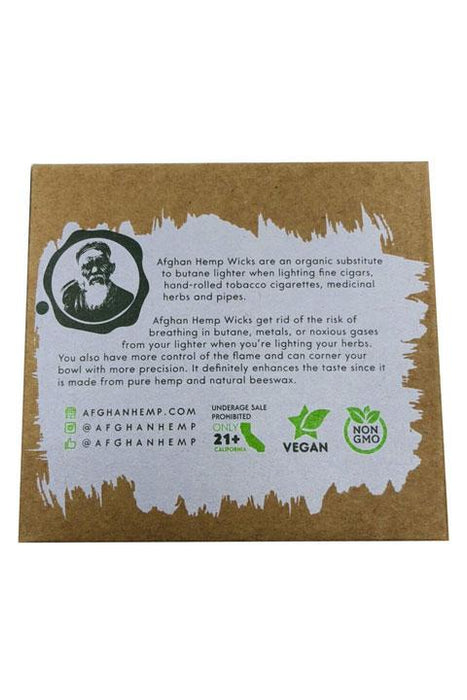 Afghan Hemp Hemp Wick 20 ft Display of 24 Display Pack ONE