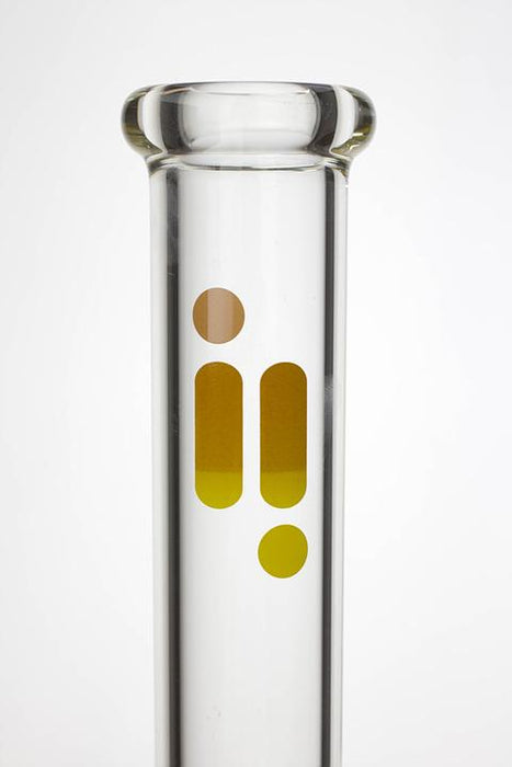 14" infyniti 7 mm glass beaker water bong- - One Wholesale