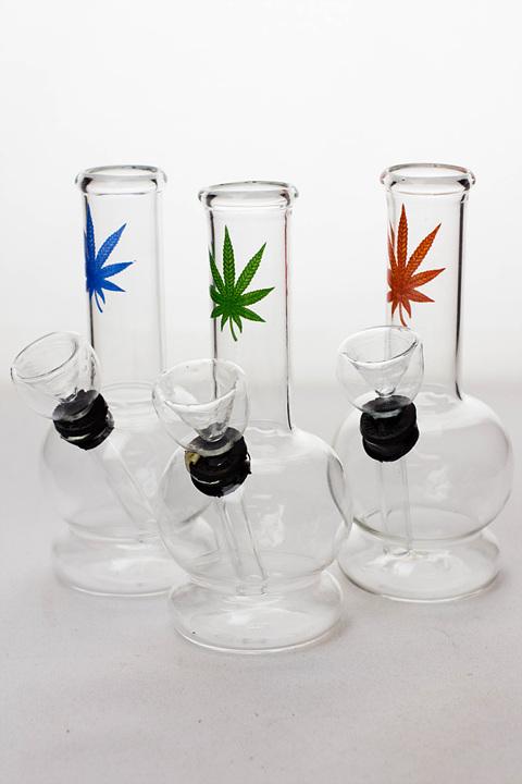 5" mini glass water bong Beaker Bong ONE B