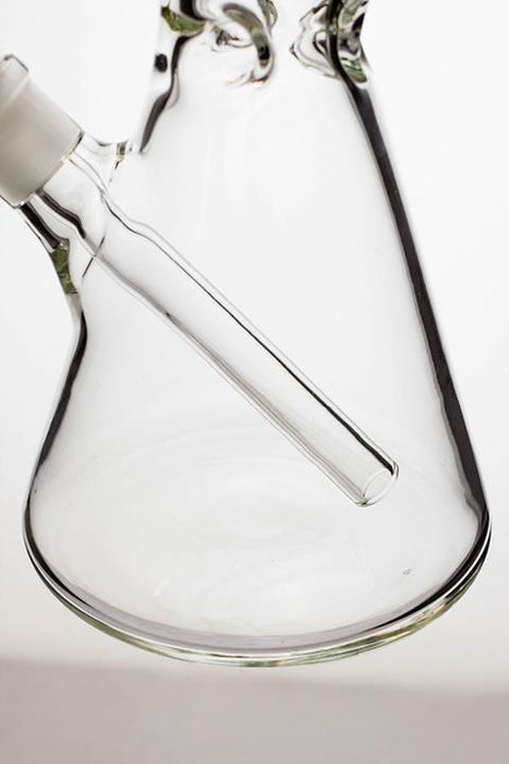 14" infyniti 9 mm beaker glass water bong- - One Wholesale