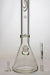 24" Genie 9 mm color accented beaker water bong- - One Wholesale