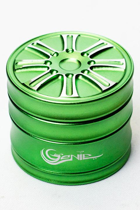 Genie 8 spokes rims aluminum grinder-Green - One Wholesale