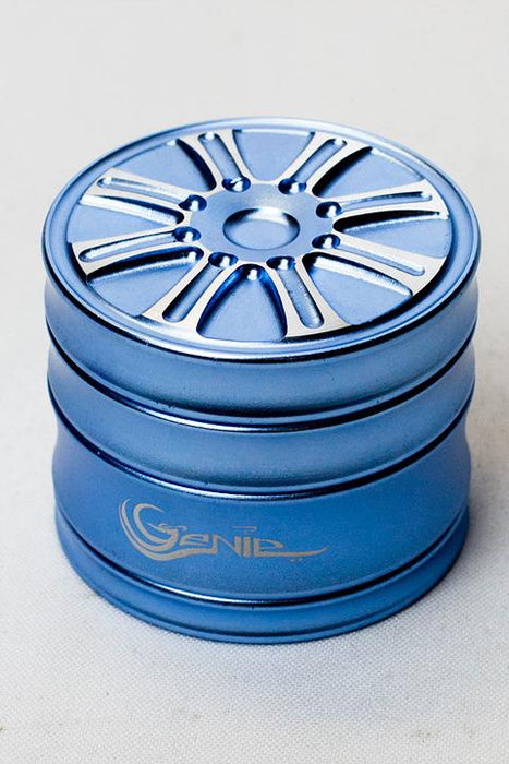 Genie 8 spokes rims aluminum grinder-Blue - One Wholesale