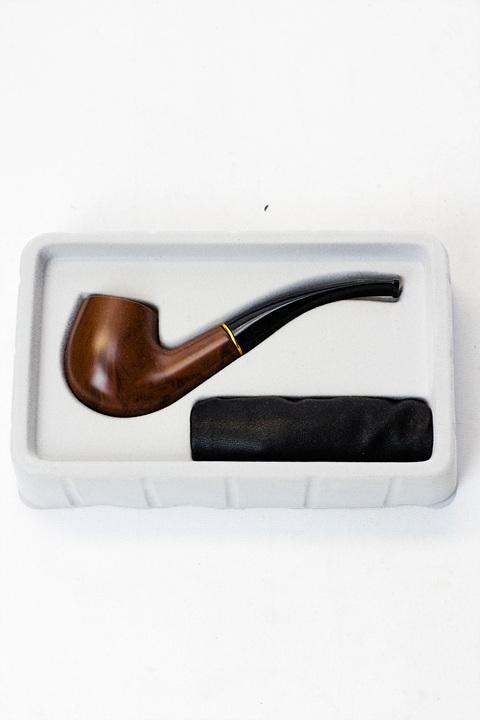 Quality Plastic Smoking Tobacco Pipe FP106 Wooden Pipe ONE