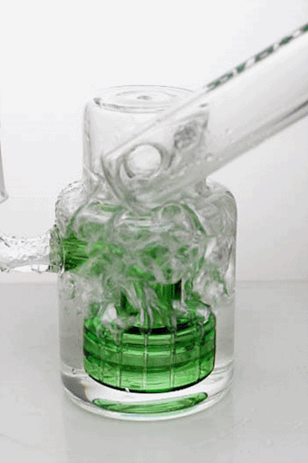 7 in. NG 2-in-1 shower head bubbler Rig ONE