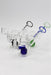 7 in. NG shower head oil rig with banger- - One Wholesale