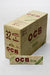 OCB Organic Hemp range King Slim + Filter - 32 packs King Size ONE King slim+Filter