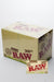 RAW 300's. Organic hemp paper - 40 packs 1 - 1/4" Size ONE