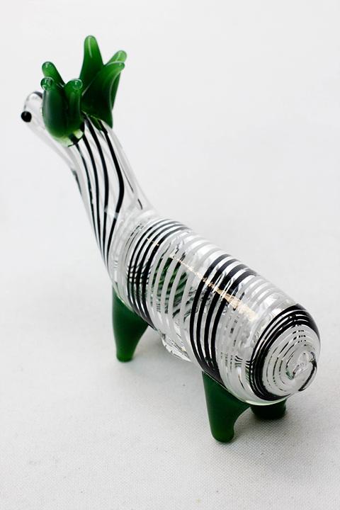 Standing Deer Large glass hand pipe Glass Pipe ONE