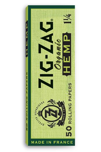 Zig Zag Organic Hemp Papers 1 1/4 Pack of 2- - One Wholesale